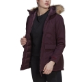 adidas Wintermantel Utilitas Hooded Parka mit Kapuze violett Damen